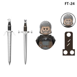 The Witcher FT24-27 Geralt Bricks For Toy Gifts Red Dead Redemption Building Blocks DIY Mini Actiion Figures For Christmas Gifts