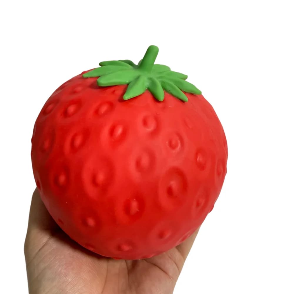 Stress Relief Toy Squishy Oversized Strawberry Squeeze Toy Anti-stress Toy Huge Fidget Toy For Friend Christmas Gift
