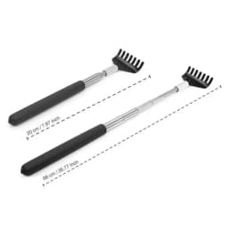 Extendable Portable Telescoping Metal Back Scratchers Hand Massager with Handles for Thanksgiving Birthday Christmas Gifts