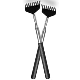 Extendable Portable Telescoping Metal Back Scratchers Hand Massager with Handles for Thanksgiving Birthday Christmas Gifts