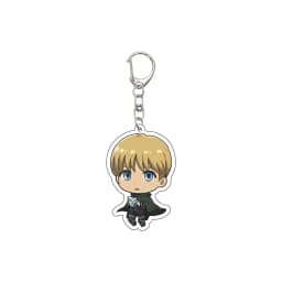 55MM Anime Attack on Titan Keychain Eren Jaeger Eren Jaeger Mikasa Ackerman Armin Arlert Hange Zoë Keychain Christmas Gifts