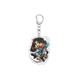 55MM Anime Attack on Titan Keychain Eren Jaeger Eren Jaeger Mikasa Ackerman Armin Arlert Hange Zoë Keychain Christmas Gifts