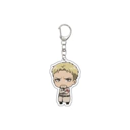 55MM Anime Attack on Titan Keychain Eren Jaeger Eren Jaeger Mikasa Ackerman Armin Arlert Hange Zoë Keychain Christmas Gifts