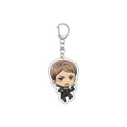 55MM Anime Attack on Titan Keychain Eren Jaeger Eren Jaeger Mikasa Ackerman Armin Arlert Hange Zoë Keychain Christmas Gifts