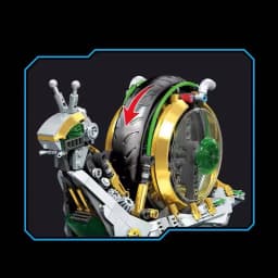 JQ1168 MOC Technical Mechanical Snail Animal Building Blocks Bricks Model Ornament DIY Toy for Adult Christmas Gift Set