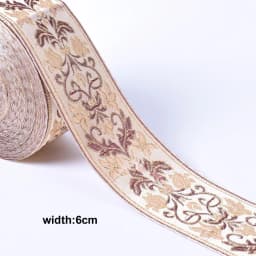 1M Colorful Flower Scottish Ribbon Wholesale Lovely Gift Packing Christmas Ribbons Lace Fabric HB164