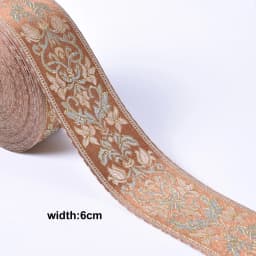 1M Colorful Flower Scottish Ribbon Wholesale Lovely Gift Packing Christmas Ribbons Lace Fabric HB164