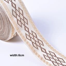 1M Colorful Flower Scottish Ribbon Wholesale Lovely Gift Packing Christmas Ribbons Lace Fabric HB164