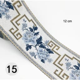 1M Colorful Flower Scottish Ribbon Wholesale Lovely Gift Packing Christmas Ribbons Lace Fabric HB164