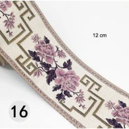 1M Colorful Flower Scottish Ribbon Wholesale Lovely Gift Packing Christmas Ribbons Lace Fabric HB164