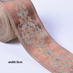 1M Colorful Flower Scottish Ribbon Wholesale Lovely Gift Packing Christmas Ribbons Lace Fabric HB164