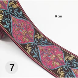 1M Colorful Flower Scottish Ribbon Wholesale Lovely Gift Packing Christmas Ribbons Lace Fabric HB164