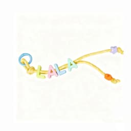 1pc Personalized Custom Colorful Acrylic Letter Keychain, Bag Pendant, Unique Custom Gift, Valentine's Day/Christmas Gift