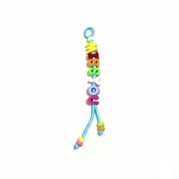 1pc Personalized Custom Colorful Acrylic Letter Keychain, Bag Pendant, Unique Custom Gift, Valentine's Day/Christmas Gift