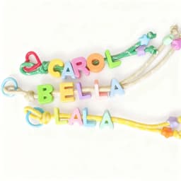 1pc Personalized Custom Colorful Acrylic Letter Keychain, Bag Pendant, Unique Custom Gift, Valentine's Day/Christmas Gift