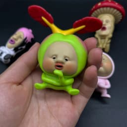 Anime Figures Cartoon QUALIA Kobito Farm Elf Doll Toy Action Figure Ornaments Model Toys For Kids Christmas Gift