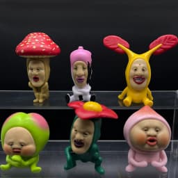 Anime Figures Cartoon QUALIA Kobito Farm Elf Doll Toy Action Figure Ornaments Model Toys For Kids Christmas Gift