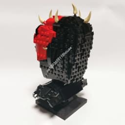 592pcs MOC Maul Helmet Collection Star Battle Model Building Blocks Toy Assemble DIY Education Kids Christmas Gift Birthday
