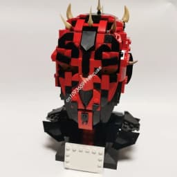592pcs MOC Maul Helmet Collection Star Battle Model Building Blocks Toy Assemble DIY Education Kids Christmas Gift Birthday