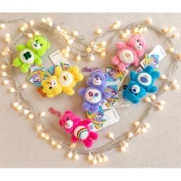Care Bears Plush Toys Kawaii Rainbown Anime Hobby Stuffed Toys Keychain Bag Decor Squeak Sound Dolls Christmas Birthday Gifts