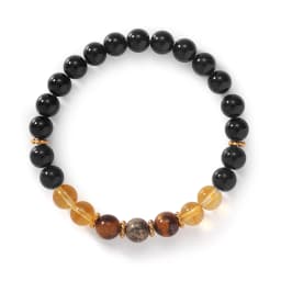 Exquisite Summer Accesorios Hematite Pyrite Brother Holiday Christmas Spiritual Natural Stone Money Bracelet Attract Money