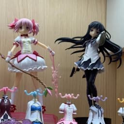 Anime Puella Magi Madoka Magica Figure 17cm Akemi Homura Action Figural Pvc Model Kawaii Decoration Doll Kids Toy Christmas Gift
