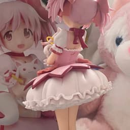 Anime Puella Magi Madoka Magica Figure 17cm Akemi Homura Action Figural Pvc Model Kawaii Decoration Doll Kids Toy Christmas Gift