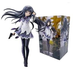 Anime Puella Magi Madoka Magica Figure 17cm Akemi Homura Action Figural Pvc Model Kawaii Decoration Doll Kids Toy Christmas Gift