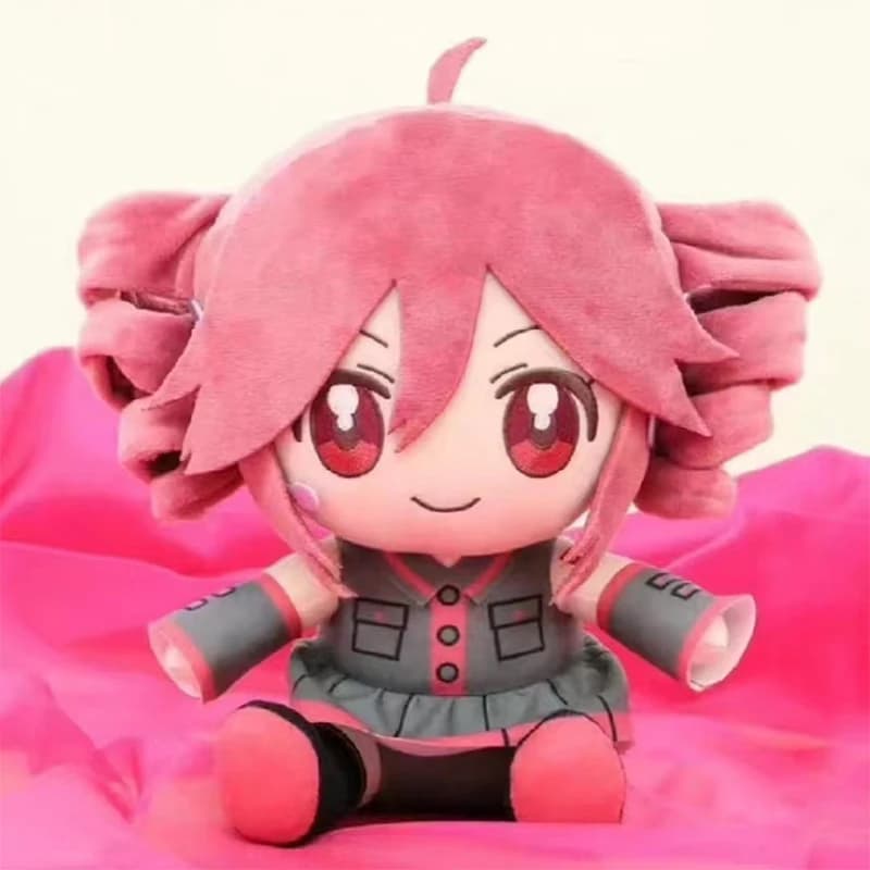 Hot Kasane Teto Plush Toy Soft Doll Stuffed Plushies Figure Anime Cosplay Cartoon Birthday Present Christmas Gift for Fans Girl