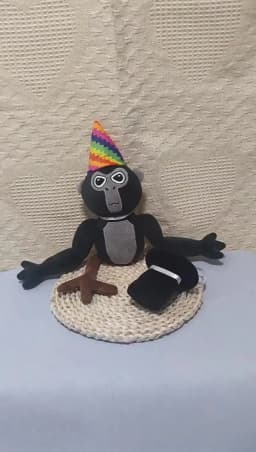 Newest Gorilla Tag Monke Plush Toy Dolls Cute Cartoon Animal Stuffed Soft Toy Birthday Christmas Gift For Children