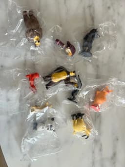 Best Seller 10Pieces Masha and The Bear Action Figure Anime Model Cartoon Toys Anime Figure for Friends Gifts Christmas Gift