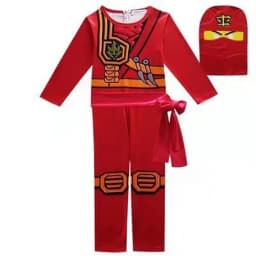 NINJA cosplay costume Jumpsuit Set Halloween Christmas Superhero Cosplay Costume Party