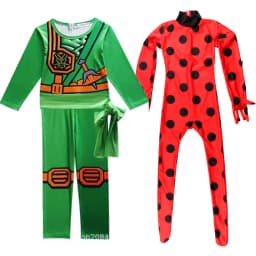 NINJA cosplay costume Jumpsuit Set Halloween Christmas Superhero Cosplay Costume Party