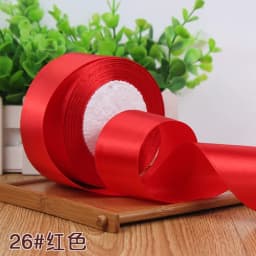 (25 Yards/roll) Silk Satin Ribbons Gift Wrapping Decoration Christmas Ribbons DIY Handmade Supplies Ribbon 6/10/15/20/25/40/50mm