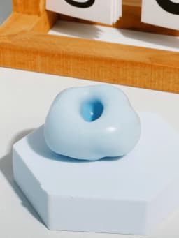 1Pc Ice Cream Squeeze Stress Ball, Plasticine Stress Relief Ball, New Stress Relief Toy, Squeeze Sensory Toy, Slow Rebound Stress Relief Ball, Perfect Gift, Birthday Gift, Christmas Gift, Holiday Gift