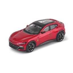 Bburago 1:64 FERRARI Purosangue  296 GTB ASSETTO FIORANO car model series children's Christmas boy gift toys