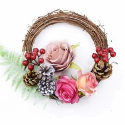10cm/15cm/20cm Artificial Rattan Frame Home wedding Christmas party Outdoor Garden Decor DIY Bride Wreath Door hanging accessory