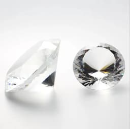 Colors Crystal Diamond Shaped Paperweight Decorative Cut Glass Giant Gemstone Wedding Home Decoration Christmas Gift