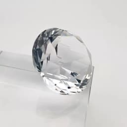 Colors Crystal Diamond Shaped Paperweight Decorative Cut Glass Giant Gemstone Wedding Home Decoration Christmas Gift