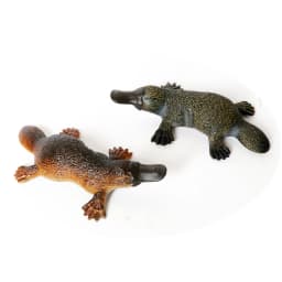  Simulation Emu Platypus Cassowary Wombat Tasmaniandevil Australian Animal Model Figures Christmas Birthday Gift for Kids