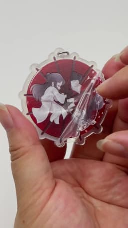 6CM Hot Anime BEASTARS Acrylic Keychain Cosplay Charm Characters Ornament Accessories Good Christmas Gifts
