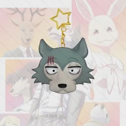 6CM Hot Anime BEASTARS Acrylic Keychain Cosplay Charm Characters Ornament Accessories Good Christmas Gifts