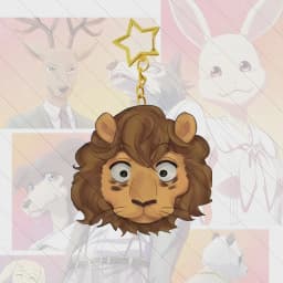 6CM Hot Anime BEASTARS Acrylic Keychain Cosplay Charm Characters Ornament Accessories Good Christmas Gifts