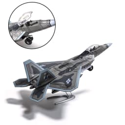 DIY Creative Military Building Blocks SU-57 Heavy Stealth Fighter F-22 F14 B-2 Airplane Model Toys Boys Christmas Gifts