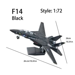 DIY Creative Military Building Blocks SU-57 Heavy Stealth Fighter F-22 F14 B-2 Airplane Model Toys Boys Christmas Gifts