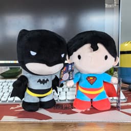 New Batman Superman Plush Toys 20cm DC Comics Justice League Soft Stuffed Dolls Christmas Halloween Gifts for Kids