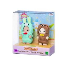 Original Japan Sylvanian Families Anime Figures Christmas Set Robot Unicorn Attack Toy Dressing Party Doll Festival Limited Gift