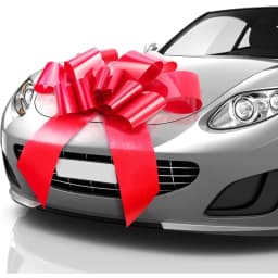 Big Car Bow 30Inch Giant Car Bow for Birthday Christmas Wedding Reception Surprise Party Large Gift Wrapping Bows Huge Present