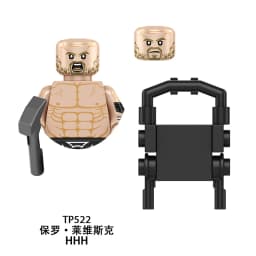 THE WWE Champion TP519-526 ROCK Undertaker Mini Action Figures Bricks Educational Diy Toys Gifts Christmas For Children