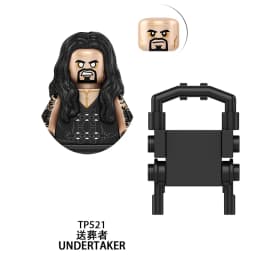 THE WWE Champion TP519-526 ROCK Undertaker Mini Action Figures Bricks Educational Diy Toys Gifts Christmas For Children